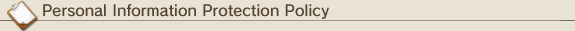Personal Information Protection Policy